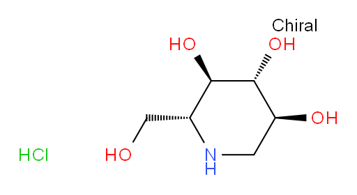 (2R,3R,4R,5S)-2-(hydroxymethyl)piperidine-3,4,5-triol hydrochloride