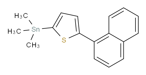 trimethyl(5-(naphthalen-1-yl)thiophen-2-yl)stannane