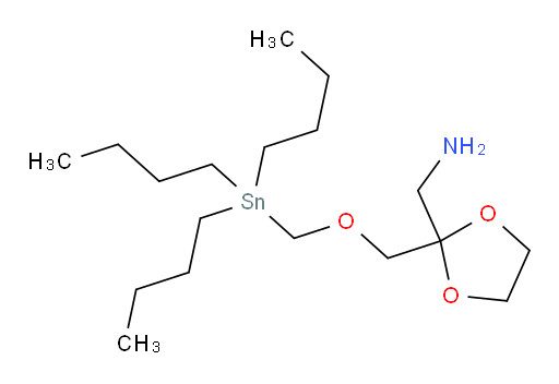 (2-(((tributylstannyl)methoxy)methyl)-1,3-dioxolan-2-yl)methanamine