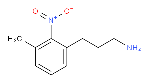 3-(3-methyl-2-nitrophenyl)propan-1-amine
