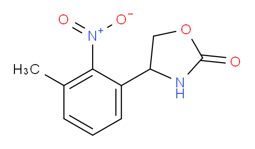4-(3-methyl-2-nitrophenyl)-1,3-oxazolidin-2-one