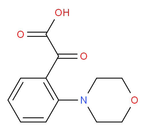 2-[2-(morpholin-4-yl)phenyl]-2-oxoacetic acid