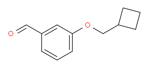 3-(cyclobutylmethoxy)benzaldehyde