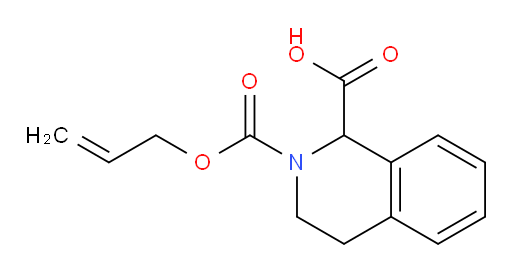 2-[(prop-2-en-1-yloxy)carbonyl]-1,2,3,4-tetrahydroisoquinoline-1-carboxylic acid