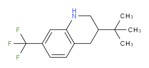 3-tert-butyl-7-(trifluoromethyl)-1,2,3,4-tetrahydroquinoline