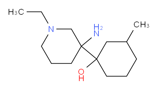 1-(3-amino-1-ethylpiperidin-3-yl)-3-methylcyclohexan-1-ol