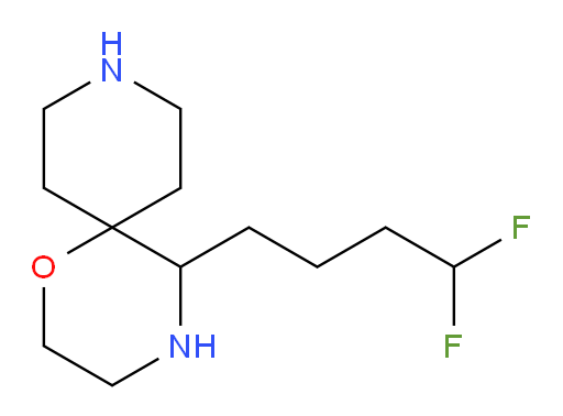5-(4,4-difluorobutyl)-1-oxa-4,9-diazaspiro[5.5]undecane