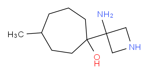 1-(3-aminoazetidin-3-yl)-4-methylcycloheptan-1-ol