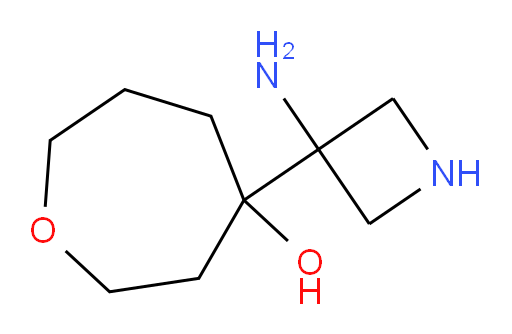4-(3-aminoazetidin-3-yl)oxepan-4-ol