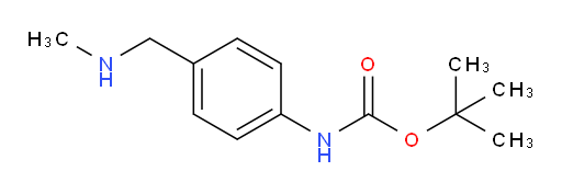 tert-butyl N-{4-[(methylamino)methyl]phenyl}carbamate
