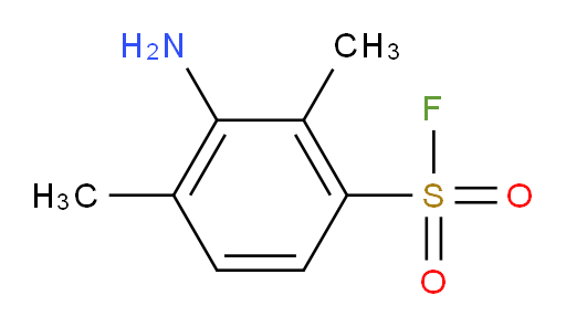 3-amino-2,4-dimethylbenzene-1-sulfonyl fluoride