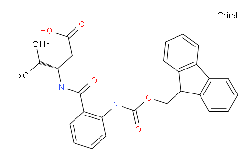 (3S)-3-{[2-({[(9H-fluoren-9-yl)methoxy]carbonyl}amino)phenyl]formamido}-4-methylpentanoic acid