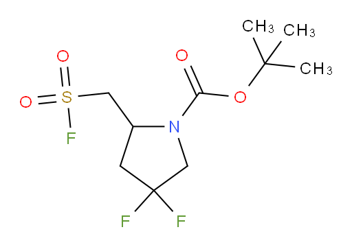 tert-butyl 4,4-difluoro-2-[(fluorosulfonyl)methyl]pyrrolidine-1-carboxylate