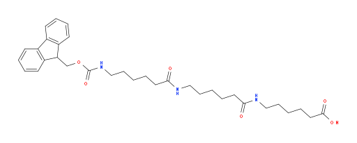 6-{6-[6-({[(9H-fluoren-9-yl)methoxy]carbonyl}amino)hexanamido]hexanamido}hexanoic acid