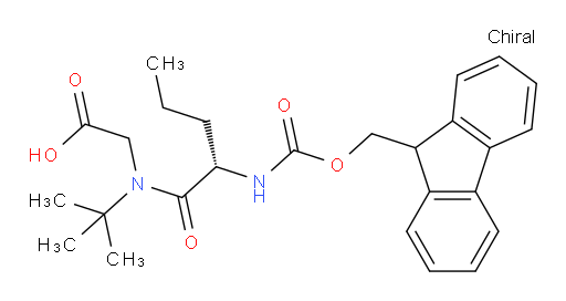 2-[(2S)-N-tert-butyl-2-({[(9H-fluoren-9-yl)methoxy]carbonyl}amino)pentanamido]acetic acid