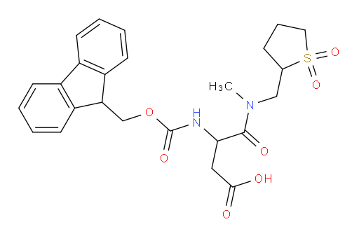 3-{[(1,1-dioxo-1lambda6-thiolan-2-yl)methyl](methyl)carbamoyl}-3-({[(9H-fluoren-9-yl)methoxy]carbonyl}amino)propanoic acid