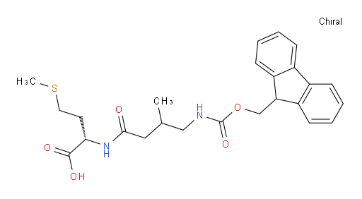 (2S)-2-[4-({[(9H-fluoren-9-yl)methoxy]carbonyl}amino)-3-methylbutanamido]-4-(methylsulfanyl)butanoic acid