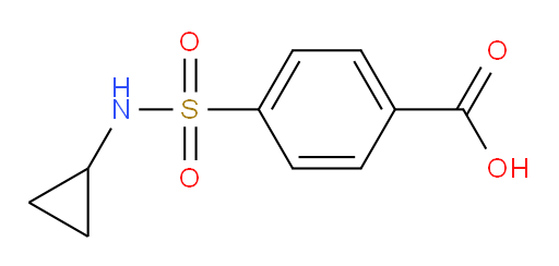 4-(cyclopropylsulfamoyl)benzoic acid