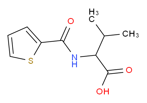 3-methyl-2-[(thiophen-2-yl)formamido]butanoic acid