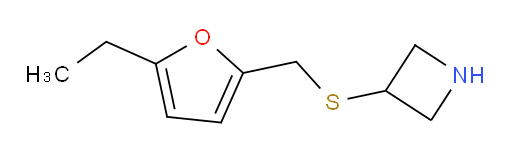 3-{[(5-ethylfuran-2-yl)methyl]sulfanyl}azetidine