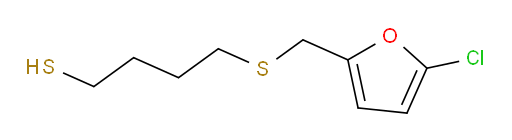 4-{[(5-chlorofuran-2-yl)methyl]sulfanyl}butane-1-thiol