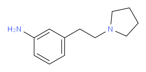 3-[2-(pyrrolidin-1-yl)ethyl]aniline