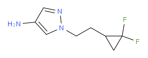1-[2-(2,2-difluorocyclopropyl)ethyl]-1H-pyrazol-4-amine