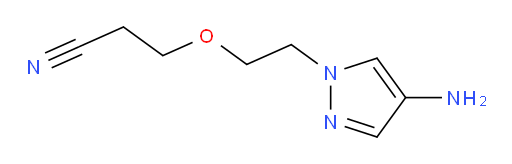 3-[2-(4-amino-1H-pyrazol-1-yl)ethoxy]propanenitrile