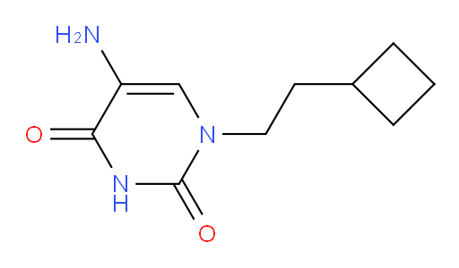 5-amino-1-(2-cyclobutylethyl)-1,2,3,4-tetrahydropyrimidine-2,4-dione