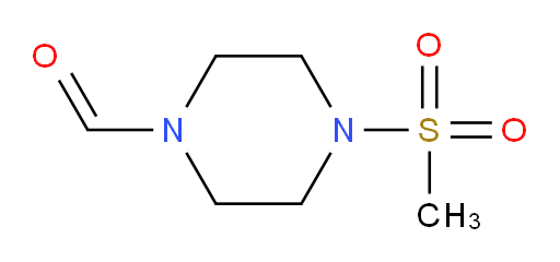 4-methanesulfonylpiperazine-1-carbaldehyde