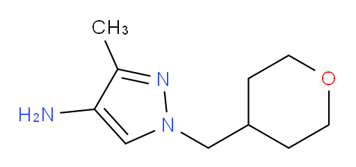 3-methyl-1-[(oxan-4-yl)methyl]-1H-pyrazol-4-amine