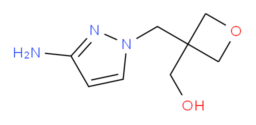 {3-[(3-amino-1H-pyrazol-1-yl)methyl]oxetan-3-yl}methanol