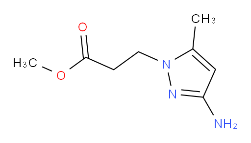 methyl 3-(3-amino-5-methyl-1H-pyrazol-1-yl)propanoate