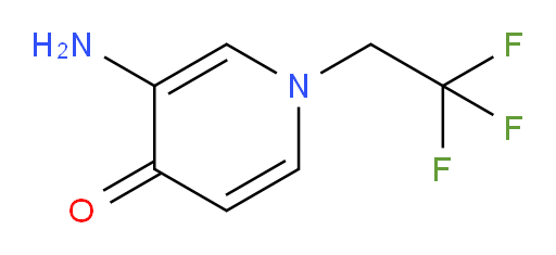 3-amino-1-(2,2,2-trifluoroethyl)-1,4-dihydropyridin-4-one