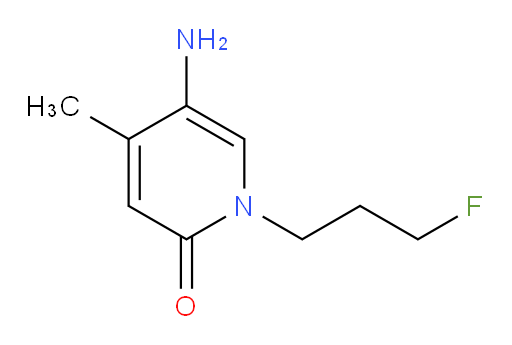 5-amino-1-(3-fluoropropyl)-4-methyl-1,2-dihydropyridin-2-one
