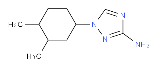 1-(3,4-dimethylcyclohexyl)-1H-1,2,4-triazol-3-amine
