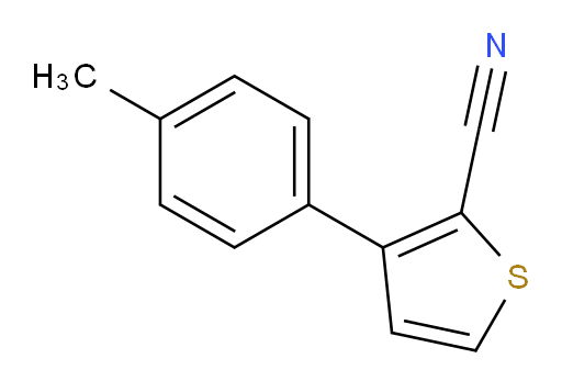 3-(4-methylphenyl)thiophene-2-carbonitrile