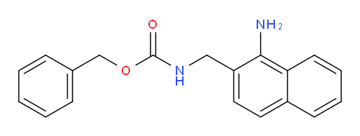 benzyl N-[(1-aminonaphthalen-2-yl)methyl]carbamate