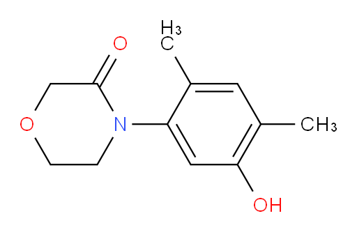 4-(5-hydroxy-2,4-dimethylphenyl)morpholin-3-one