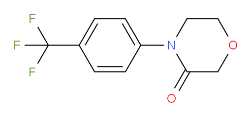 4-[4-(trifluoromethyl)phenyl]morpholin-3-one