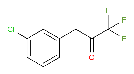 3-(3-chlorophenyl)-1,1,1-trifluoropropan-2-one