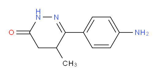 6-(4-aminophenyl)-5-methyl-4,5-dihydropyridazin-3(2H)-one