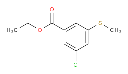 ethyl 3-chloro-5-(methylthio)benzoate