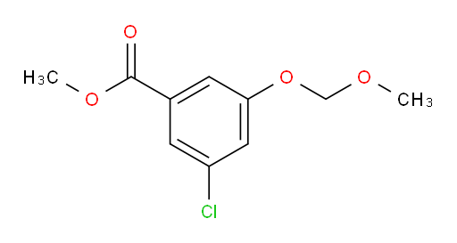 methyl 3-chloro-5-(methoxymethoxy)benzoate