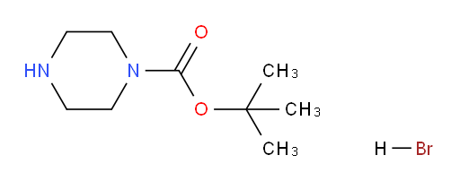 tert-butyl piperazine-1-carboxylate hydrobromide