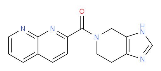 (6,7-dihydro-3H-imidazo[4,5-c]pyridin-5(4H)-yl)(1,8-naphthyridin-2-yl)methanone