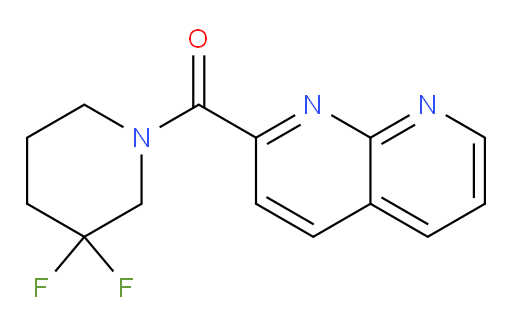 (3,3-difluoropiperidin-1-yl)(1,8-naphthyridin-2-yl)methanone