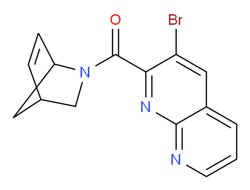 2-azabicyclo[2.2.1]hept-5-en-2-yl(3-bromo-1,8-naphthyridin-2-yl)methanone