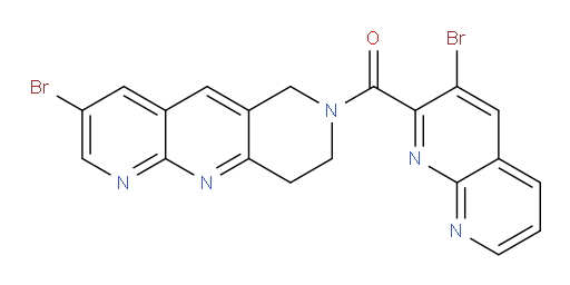 (3-bromo-1,8-naphthyridin-2-yl)(3-bromo-8,9-dihydropyrido[2,3-b][1,6]naphthyridin-7(6H)-yl)methanone