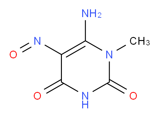 6-Amino-1-methyl-5-nitroso-2,4(1H,3H)-pyrimidinedione